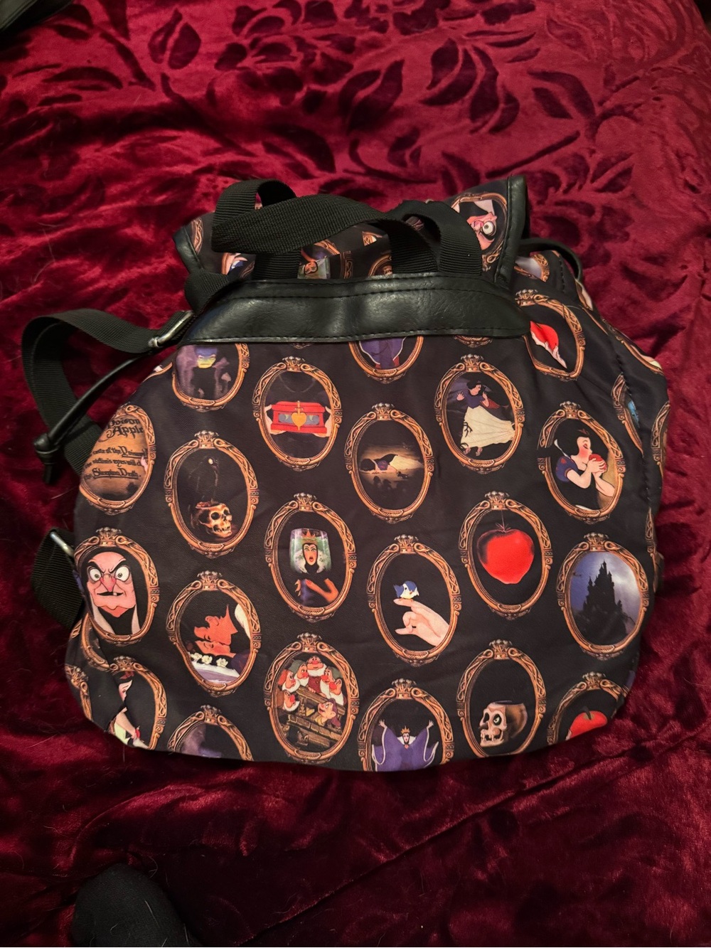 Disney Snow White Portrait Satin Backpack